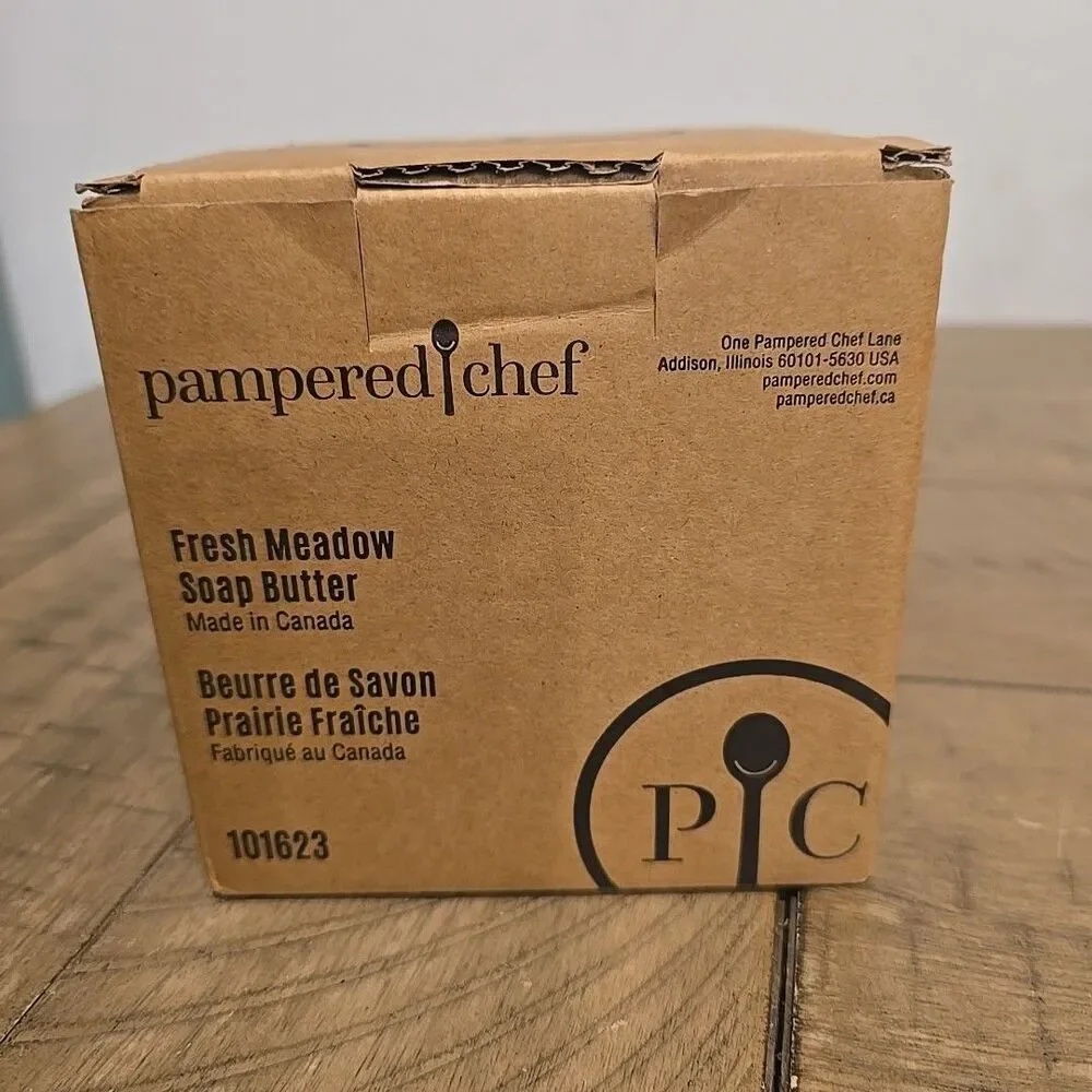 Pampered Chef Fresh Meadow Soap Butter Zero Waste Dish Soap 6.35oz NEW & SEALED